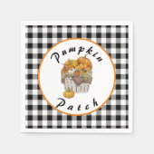 かぼちゃ畑 スタンダードカクテルナプキン (正面)