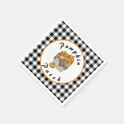 かぼちゃ畑 スタンダードカクテルナプキン (角)