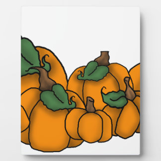 かぼちゃ畑 フォトプラーク