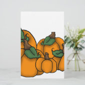 かぼちゃ畑 便箋 (スタンド正面)