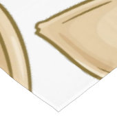 かぼちゃ種子パターン テーブルクロス (アングル)