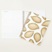 かぼちゃ種子パターン プランナー手帳 (ディスプレー)