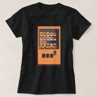かぼちゃ自動販売機 かわいいハロウィンTシャツ Tシャツ