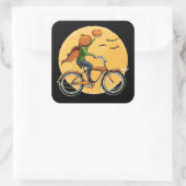 かぼちゃ配達 スクエアシール (バッグ)