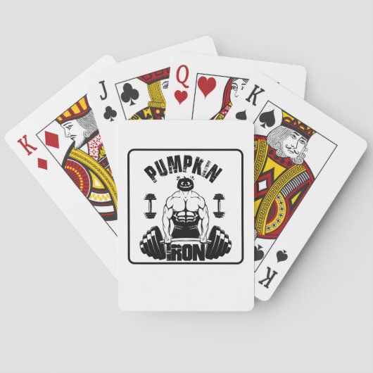 かぼちゃ鉄 トランプ (裏面)