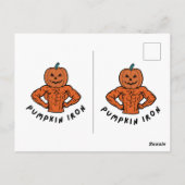 かぼちゃ鉄 ポストカード (裏面)