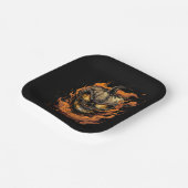 かぼちゃ頭 ペーパープレート (傾斜あり)