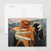 かぼちゃ骨格 ポストカード (正面/裏面)