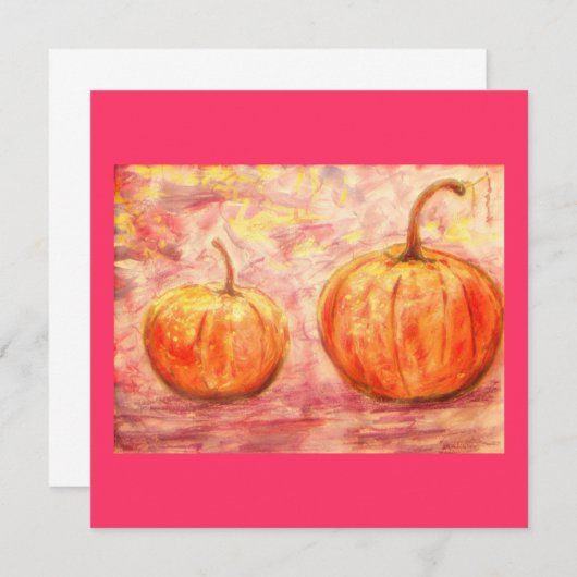 かぼちゃ2個 (正面/裏面)