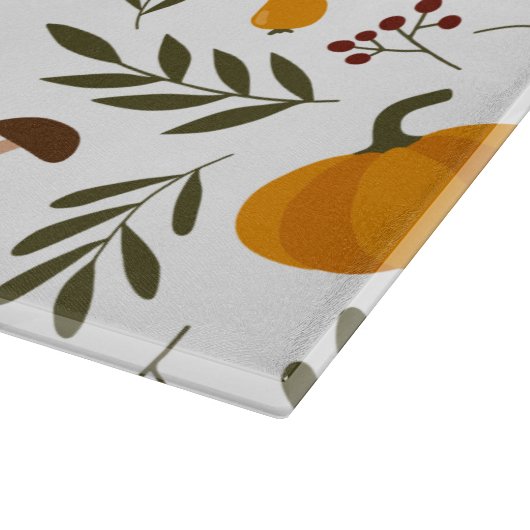 かぼちゃ、ザクロ、梨 カッティングボード (角)