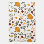 かぼちゃ、ザクロ、梨 キッチンタオル (縦)