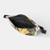 かぼちゃ、ヴィンテージ及び葉花のイラストレーション ファニーパック (見開き)