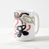 かぼちゃ 夕焼け 秋 可愛い コーヒーマグカップ (正面右)