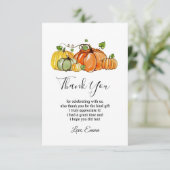 かぼちゃ, 秋のパーティー, 感謝カード 招待状 (スタンド正面)