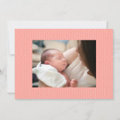 かぼちゃ 赤ちゃん 誕生 お知らせ カード (裏面)