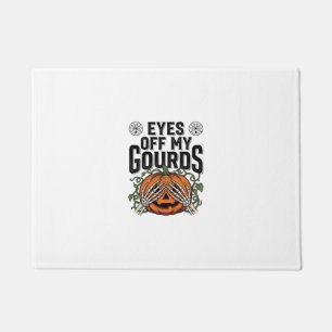 かぼちゃTシャツ ハロウィン おもしろパロディー ドアマット
