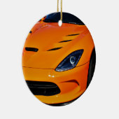 かまれるヘビ セラミックオーナメント (右)