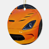 かまれるヘビ セラミックオーナメント (左)