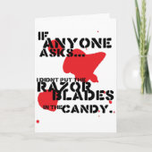 かみそりの刃 カード (正面)