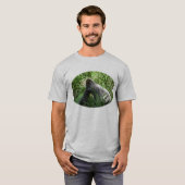 かみそりの背部ゴリラ Tシャツ (正面フル)