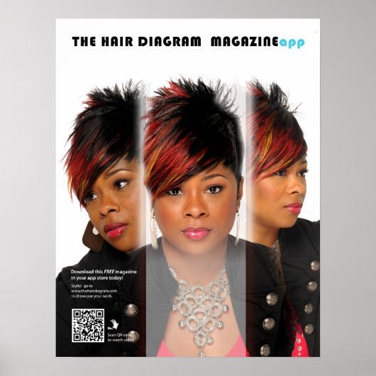 かみそりカット速織 ポスター (正面)