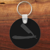 かみそりストライプ キーホルダー (正面)