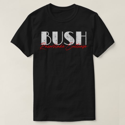 かみそりスーツケース Tシャツ (デザイン正面)