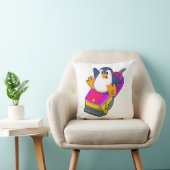 かみそり付き美容師としてのペンギン クッション (椅子)