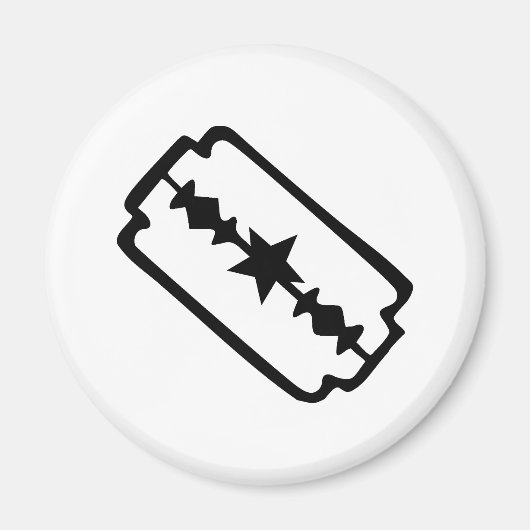 かみそり刃 マグネット (正面)