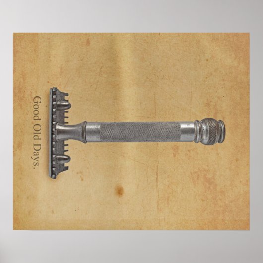 かみそり ポスター (正面)