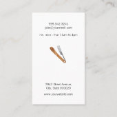 かみそり 名刺 (裏面)