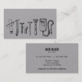 かみそり 名刺 (正面/裏面)