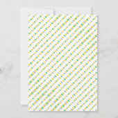 かみつき＆スタンプ！恐竜男子 誕生日パーティー 招待状 (裏面)