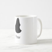 かみ傷が付いているナシ! コーヒーマグカップ (正面右)