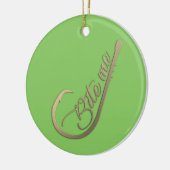 かみ合いおもしろい魚釣り セラミックオーナメント (左)