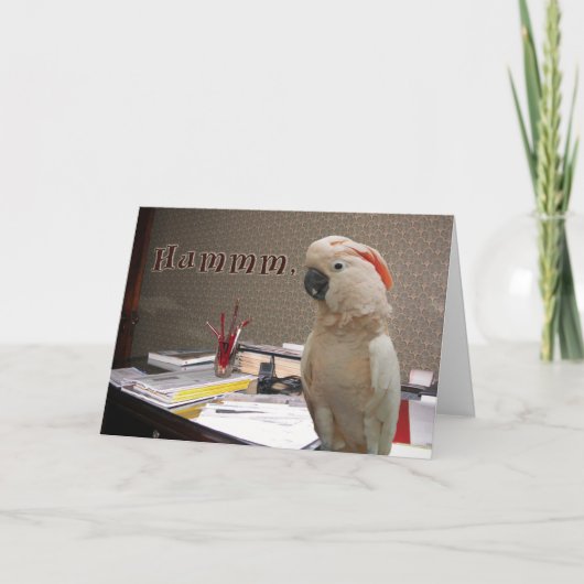 かみ砕かれた鉛筆 カード (正面)