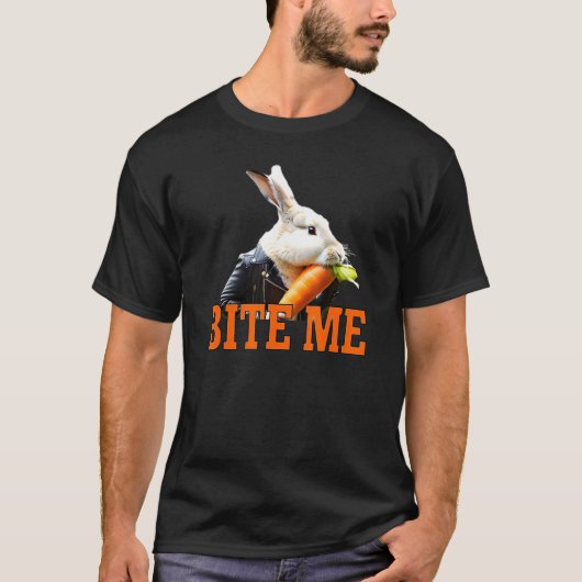 かむウサギ Tシャツ (正面)