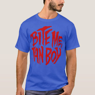 かむファンの少年ロボス背面 Tシャツ