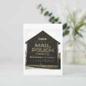 かむメールポーチタバコ – アンティーク写真仕上げ ポストカード (スタンド正面)