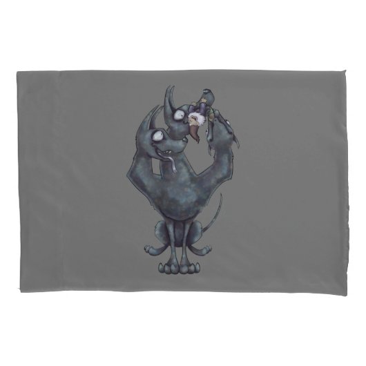 かむ玩具 枕カバー (正面)