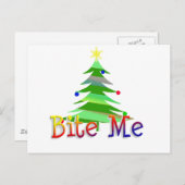 かむ私クリスマスツリー シーズンポストカード (正面/裏面)