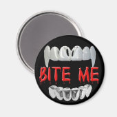 かむ血と歯の磁石 マグネット (正面/裏面)