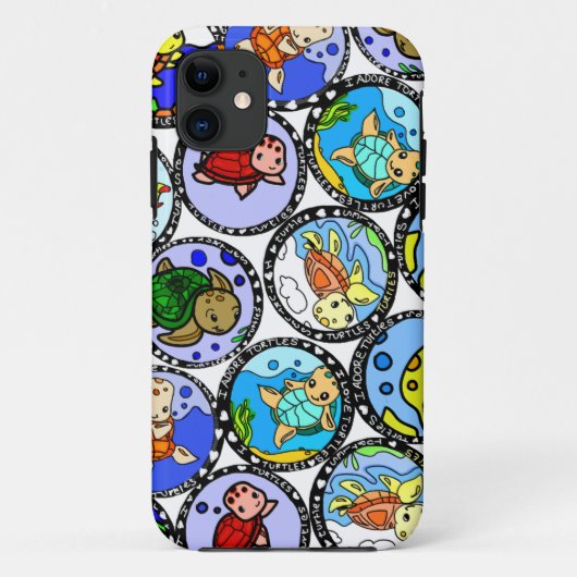 かめが好きな人のためのスマホケース Case-Mate iPhoneケース (裏面)