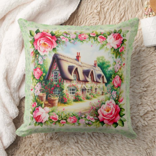 かやぶきコテージクッション(2) クッション (ブランケット)