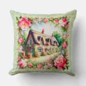 かやぶきコテージクッション(2) クッション (正面)