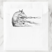 かゆみ 長方形シール (バッグ)