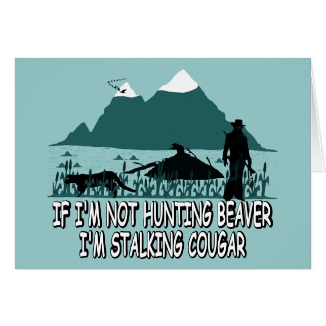 からかいのクーガーのハンター (正面横)