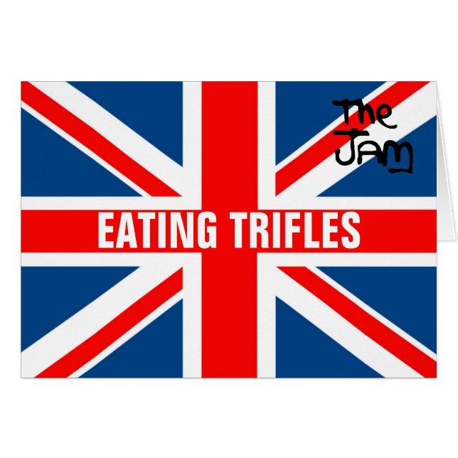 からかいの英国国旗 (正面横)