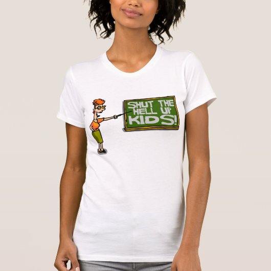 からかいますTシャツを締めて下さい Tシャツ (正面)