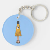 からかさお化け幽霊 キーホルダー (裏面)